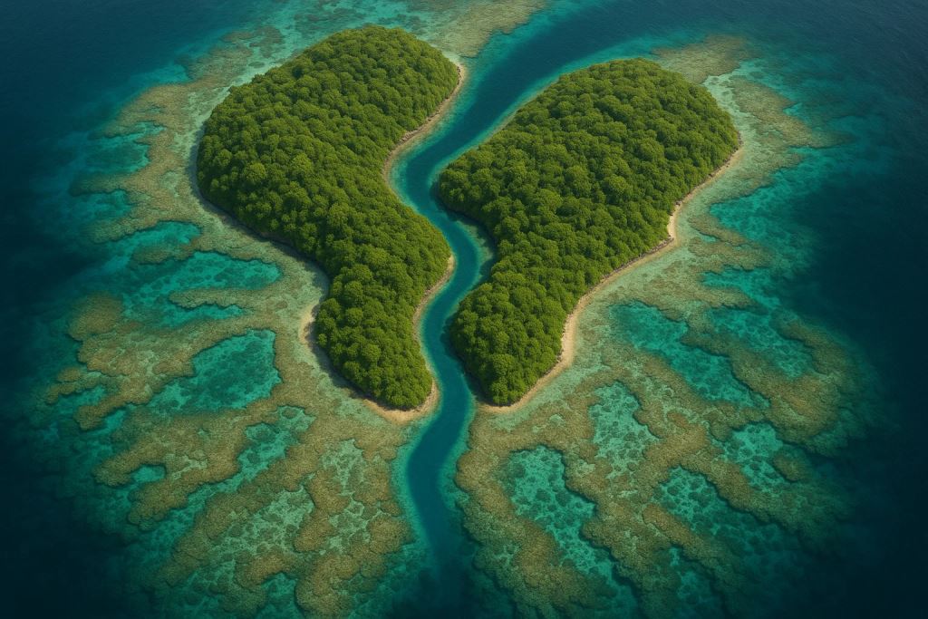 Secret of the Pacific revealed: MIT scientists prove how island rivers shape key channels in coral reefs