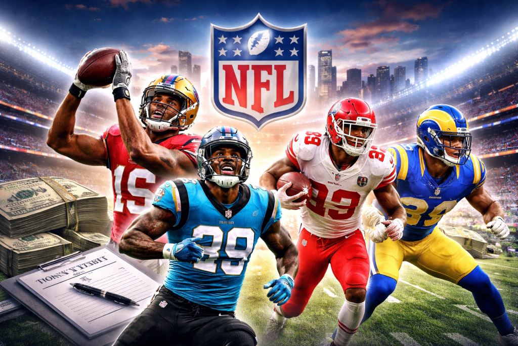 NFL-Free-Agency 2026 verändert das Kräfteverhältnis: große Verpflichtungen, Trades und neue Favoriten vor dem Draft