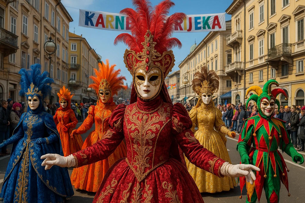 Rijeka acoge la 45ª Convención de la FECC: Cumbre Mundial del Carnaval en Kvarner en mayo para conmemorar el jubileo del Carnaval de Rijeka