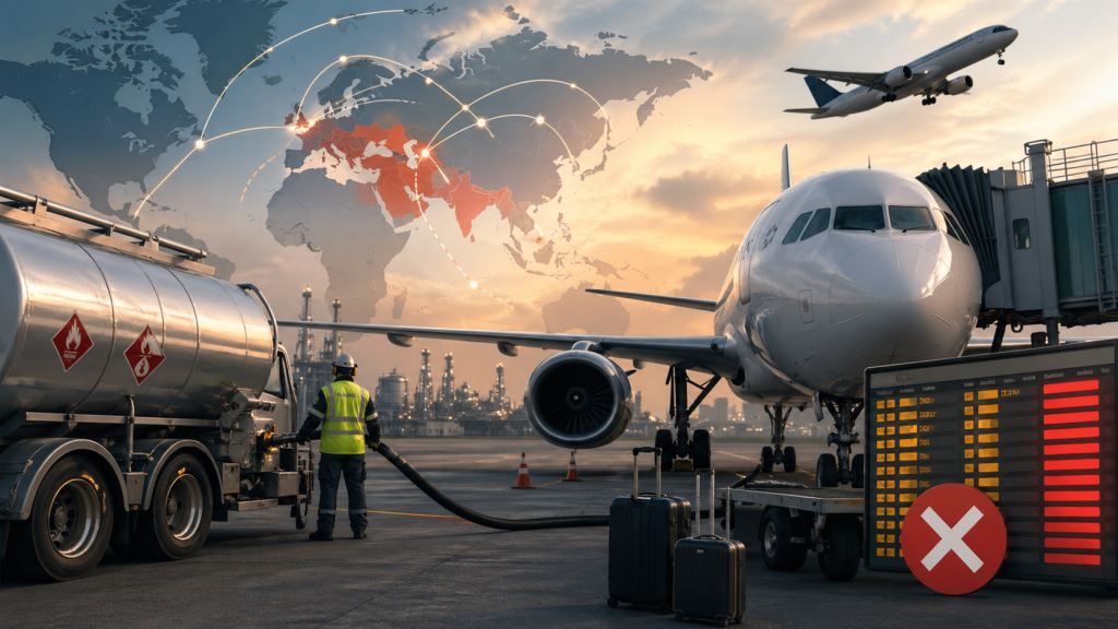 La pénurie de carburant aviation réduit les lignes internationales et accroît l'incertitude pour les passagers du monde entier