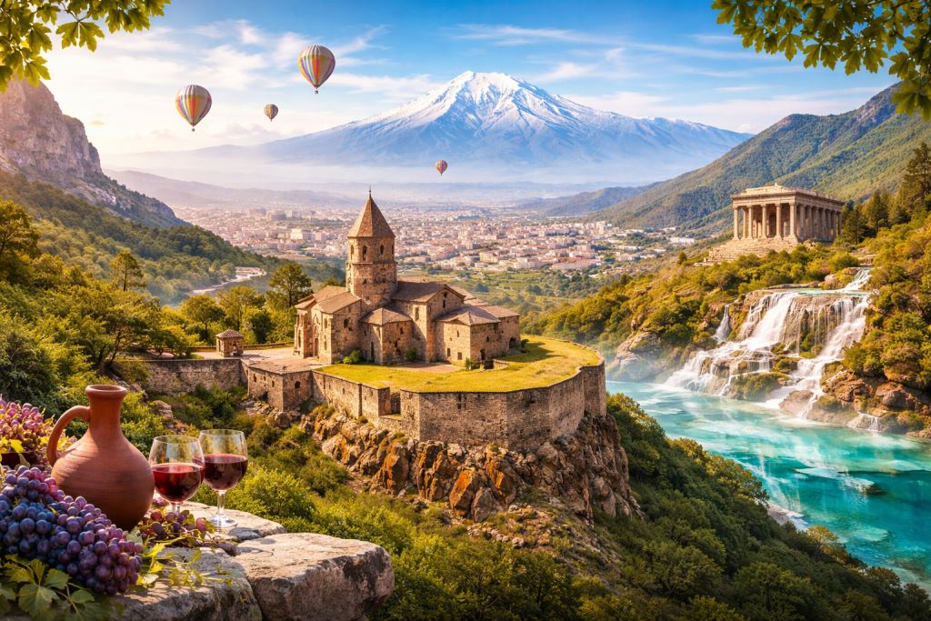 Turystyka Armenii na rozdrożu: duży potencjał, inwestycje Banku Światowego i przeszkody rozwoju poza Erywaniem