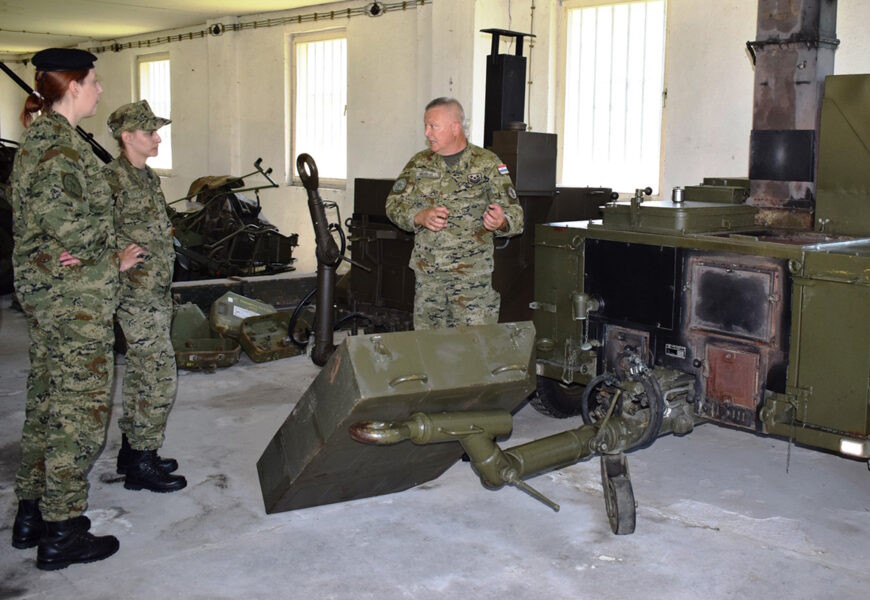 Szkolenie dla żołnierzy Służb Technicznych, Kwatermistrzowskich i Ruchu Drogowego Chorwackich Sił Zbrojnych w Centrum Szkolenia i Doktryny Logistyki Požega zakończone sukcesem