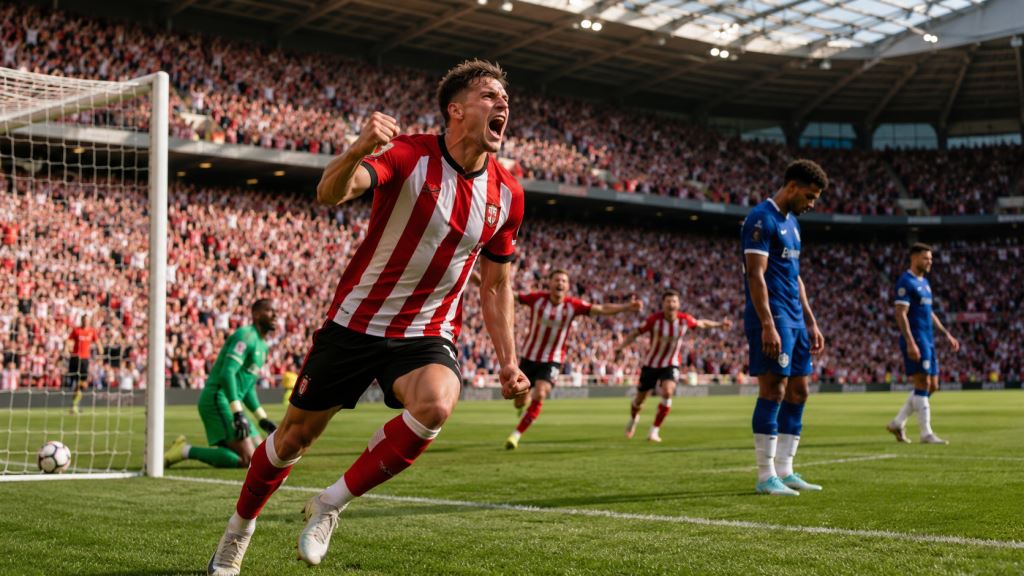Sunderland sichert mit 2:1 gegen Chelsea in der Premier League die Europa League und beendet die Saison siebter