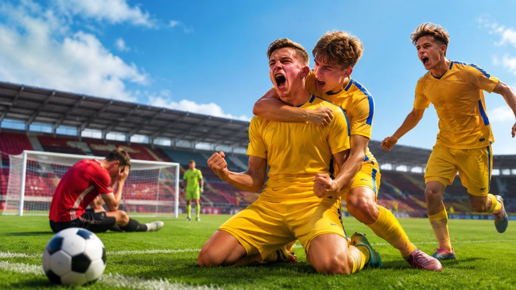 Ukrajina U17 s četiri pogotka protiv Albanije U17 u završnici kvalifikacija za Euro