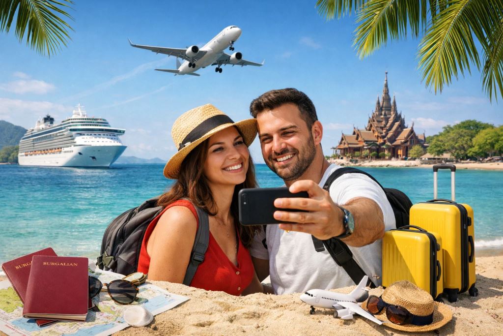 Bulgaren reisen 2026 immer häufiger ins Ausland: längere Urlaube, weiter entfernte Ziele und wachsendes Interesse an Kreuzfahrten