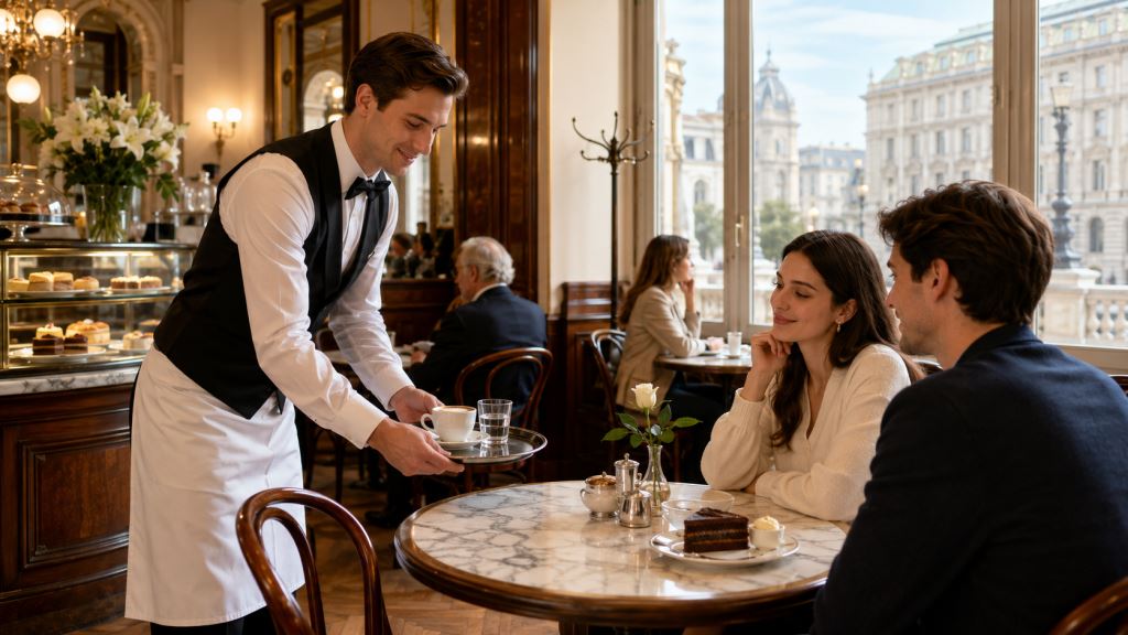 Wiener Kaffeehaus-Regeln: richtig sitzen, bestellen, zahlen und Kaffee in Wien ohne Eile genießen