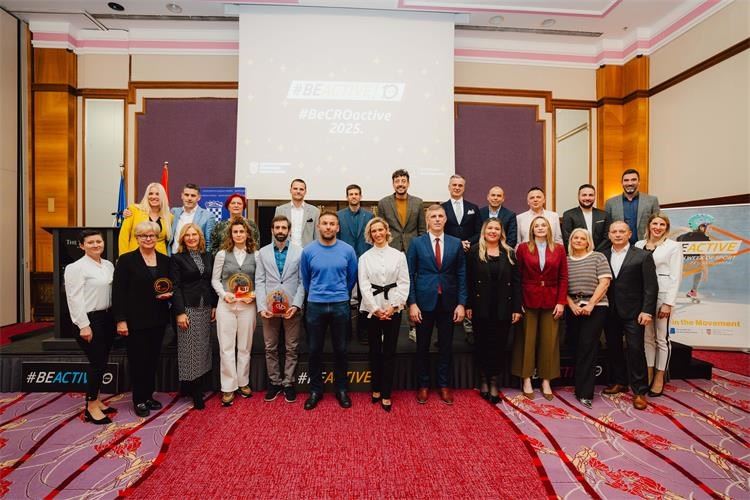 Prix #BeCROactive 2025 : comment les écoles, les employeurs et les héros locaux font bouger une Croatie active et saine