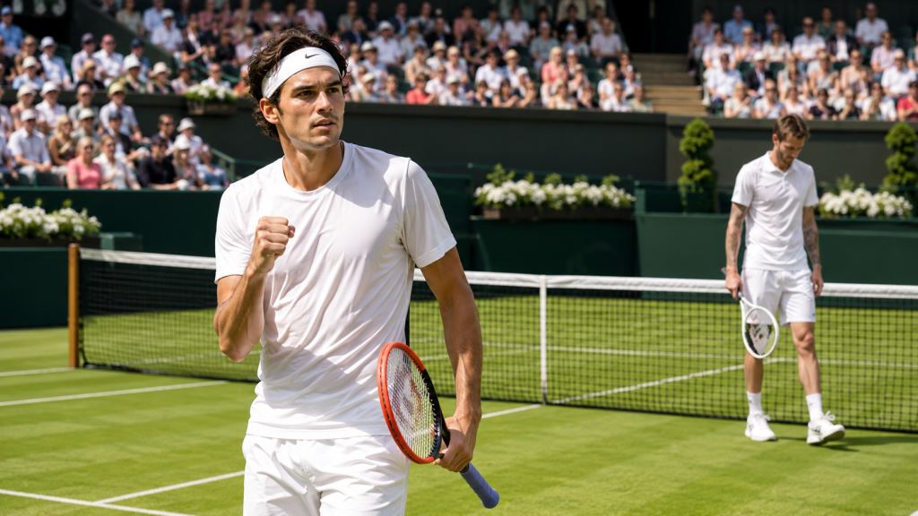 AI ilustracija: Taylor Fritz pobijedio Alexandera Bublika u Stuttgartu i izborio finale BOSS Opena na travi