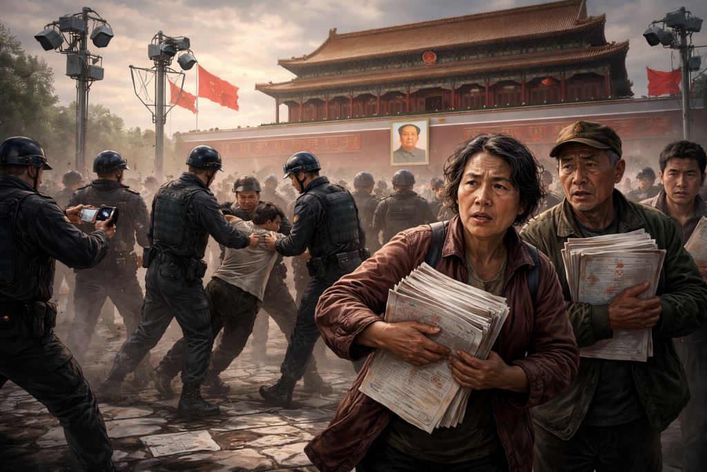 La Chine accentue la pression sur les pétitionnaires pendant que Pékin parle de stabilité, de développement et d’ordre social