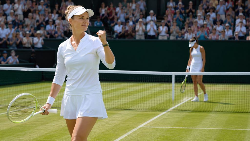 illustration IA: Barbora Krejčíková écarte Elena-Gabriela Ruse et file en demi-finale du Libéma Open 2026