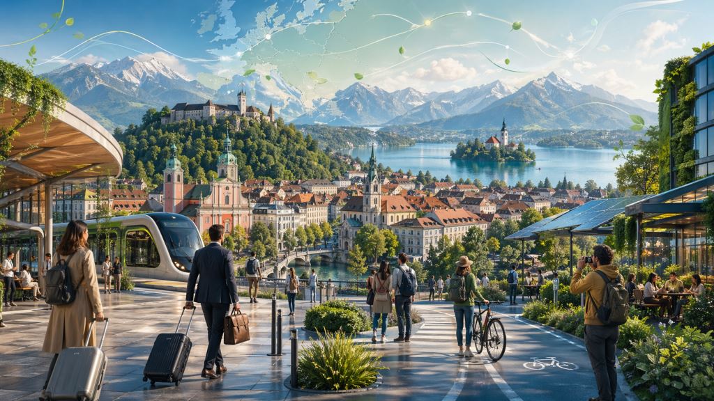 Slovenian tourism changes direction with growth in foreign arrivals, business trips and sustainable trends