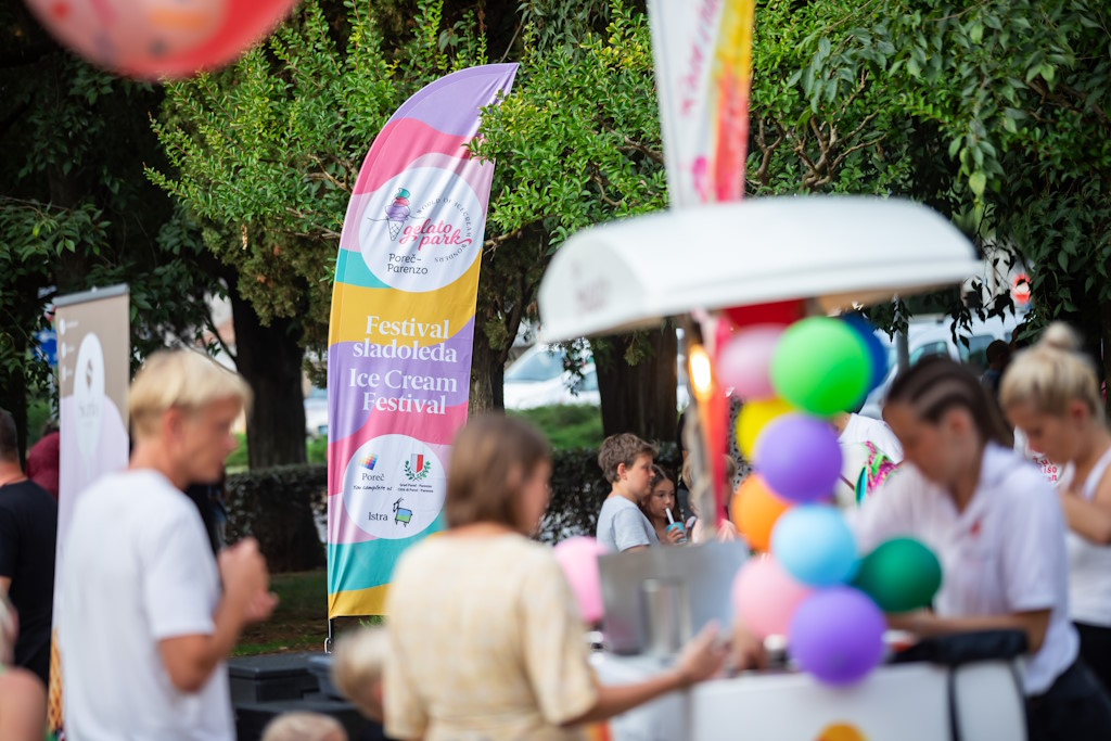 Gelato Park in Poreč: the first ice cream festival in Istria attracted visitors of all generations and delighted with numerous activities