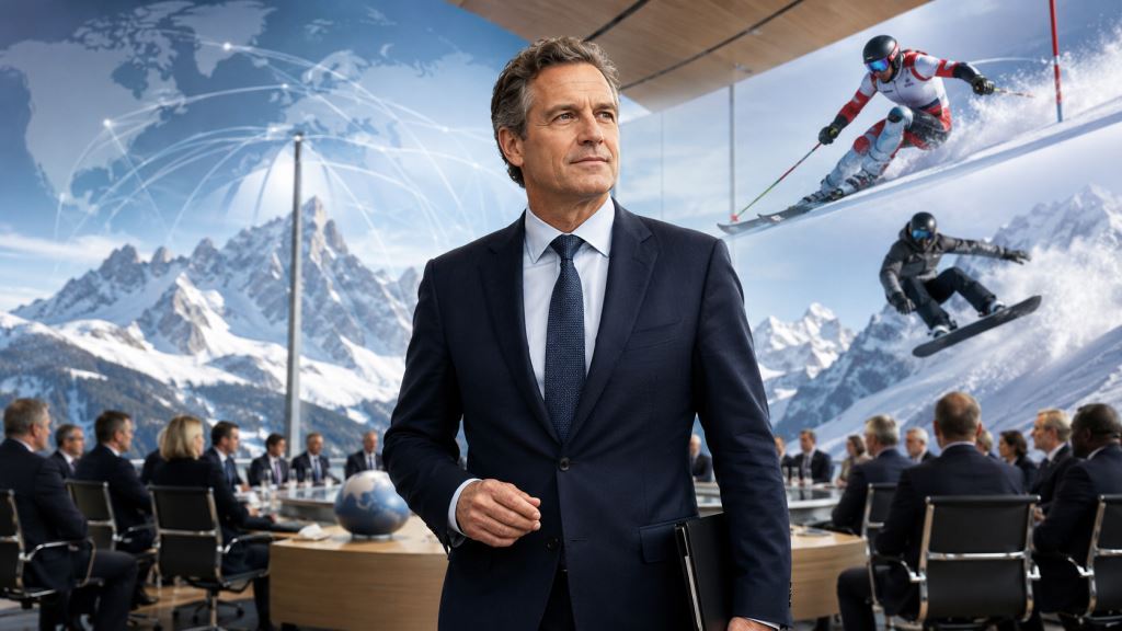 AI illustration: Urs Lehmann returns to FIS as interim secretary general amid major winter sports governance reform