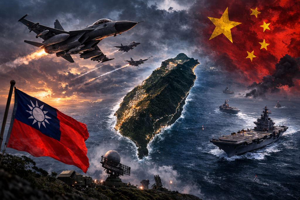 Chiny ponownie zwiększają presję militarną wokół Tajwanu, a nowa fala lotów i obecności okrętów przywraca napięcia do centrum polityki azjatyckiej