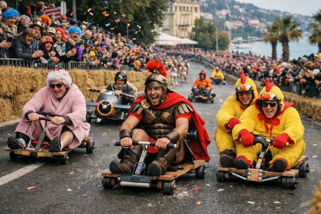 Opatija feiert am Sonntag, dem 8. Februar 2026, die 43. Balinjerada: Karići-Abfahrt, Taxi balinjera und Kukalka an der Slatina