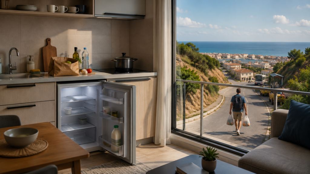 Apartment mit Küche ohne Geschäft in der Nähe: Wie schlechte Logistik die Reisekosten deutlich erhöht
