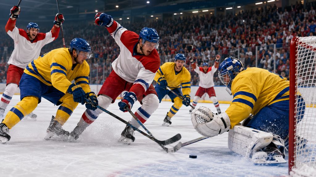 Češka u Fribourgu pobijedila Švedsku 4:3 i zakomplicirala borbu za vrh skupine B na SP-u u hokeju 2026