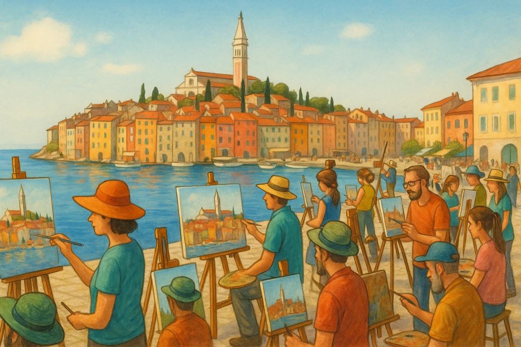 Ex Tempore Novigrad 2025: Umjetničko slavlje jedrenja i tradicije uz 40. obljetnicu regate Transadriatica