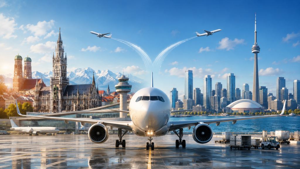Obnovljeni letovi Air Serbije za München i nova linija za Toronto preko Beograda kao putno čvorište za putnike