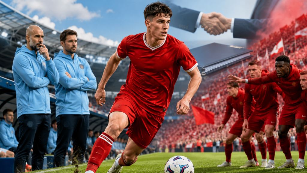 Manchester City oferuje 106 milionów funtów za Elliota Andersona, Nottingham Forest nie ustępuje