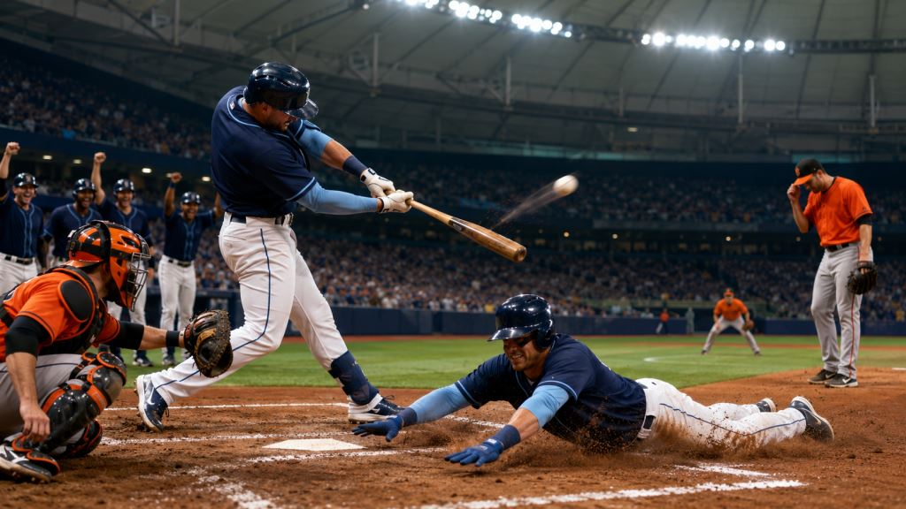 Tampa Bay Rays überrollen Baltimore Orioles 16:6 im Tropicana Field bei starker MLB-Offensive