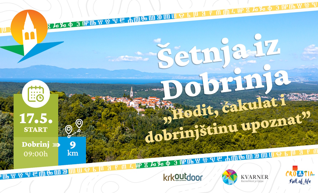 Weekend in Dobrinj: a walk along the 