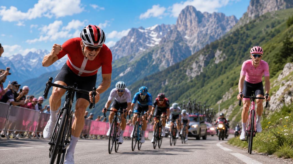 Valgren Siegt in Andalo, Vingegaard Behält das Rosa Trikot beim Giro d’Italia vor den Finaletappen