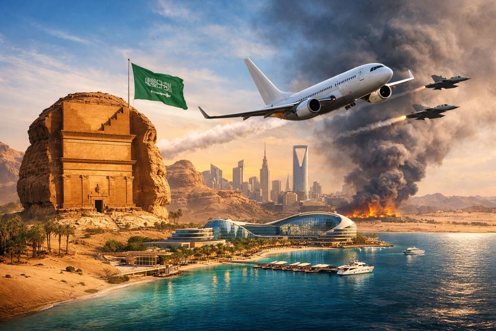 Arabia Saudí invierte miles de millones en turismo, pero la guerra con Irán y la crisis regional ponen a prueba Vision 2030