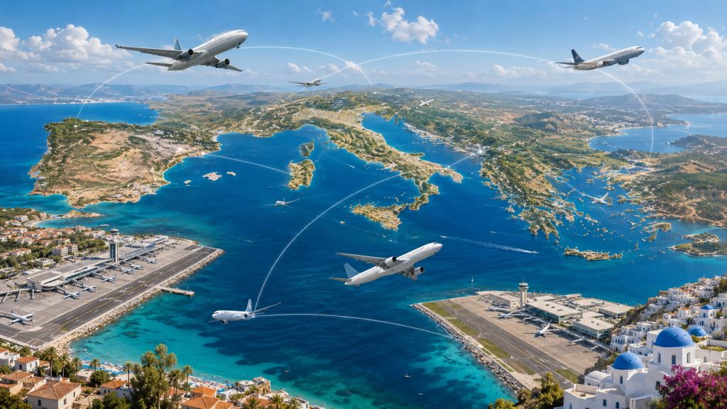 Los vuelos de verano al sur de Europa crecen: España, Italia y Grecia lideran el tráfico aéreo