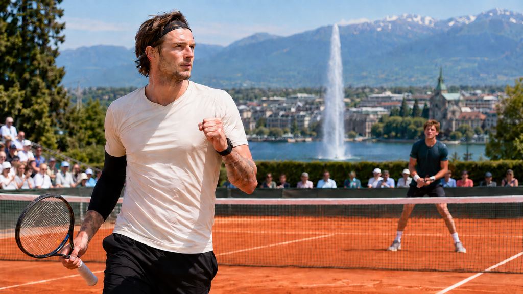 Bublik pokonał Butvilasa w dwóch setach i awansował do ćwierćfinału ATP w Genewie na mączce