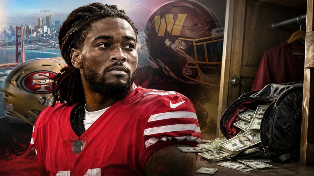 illustration IA: Brandon Aiyuk et les San Francisco 49ers proches de la rupture après la vidéo d’argent et Washington