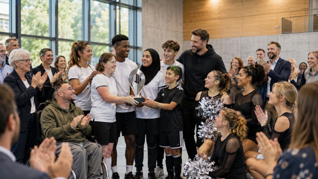 Germany awards sports clubs for democratic values, inclusion and action against discrimination