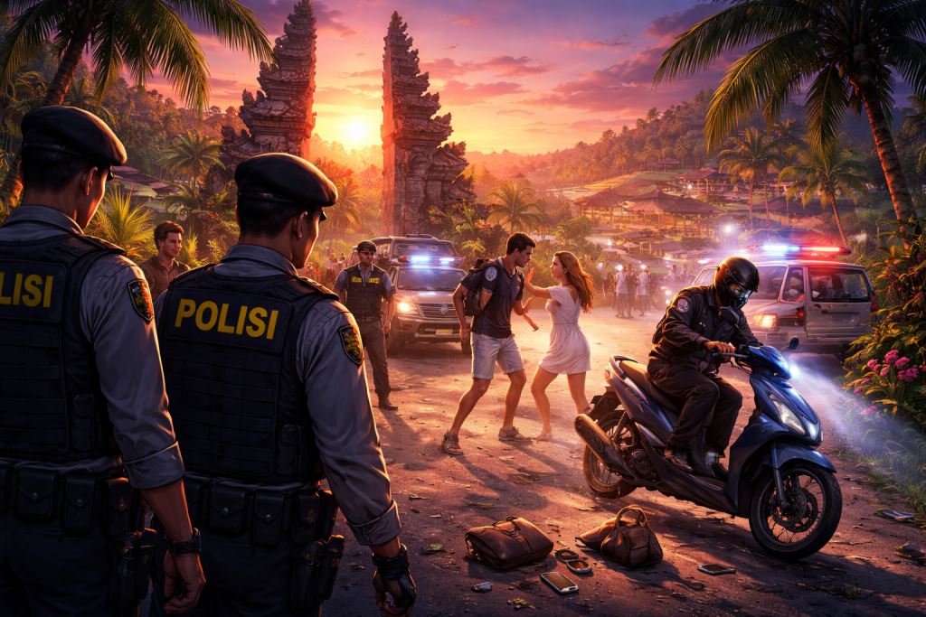 Bali pojačava patrole i otvara turističku policiju u Kuti zbog krađa i prijevara nad stranim posjetiteljima