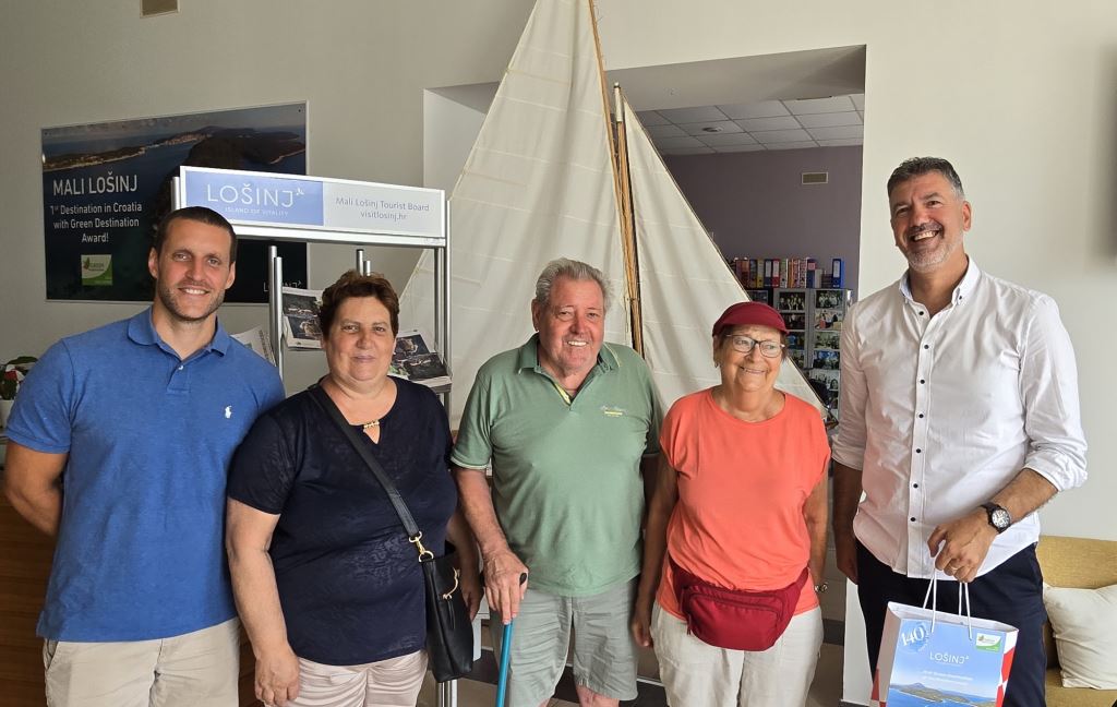 Amazing story of loyalty: A German couple from Bavaria have been vacationing in Nerezine on the island of Lošinj for 40 years