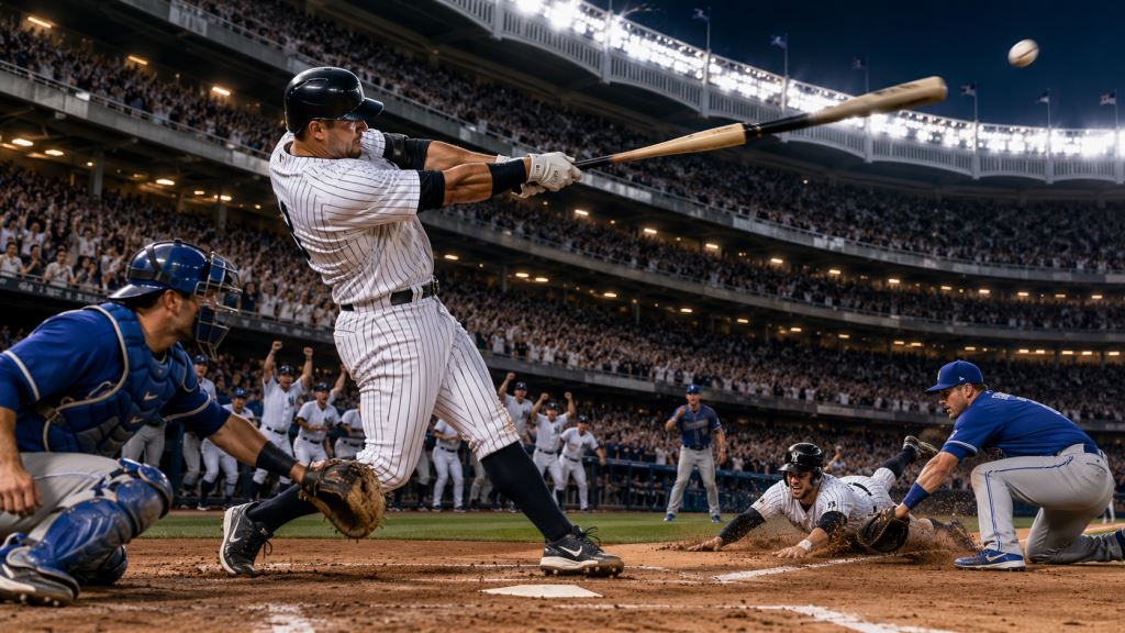 Yankees Beat Blue Jays 7-6 In Bronx After Late Comeback And Dramatic MLB Finish At Yankee Stadium