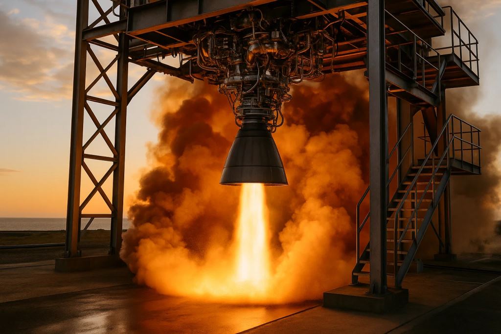 Revolutionary Prometheus engine successfully tested: Europe marches towards future of reusable rockets with Themis