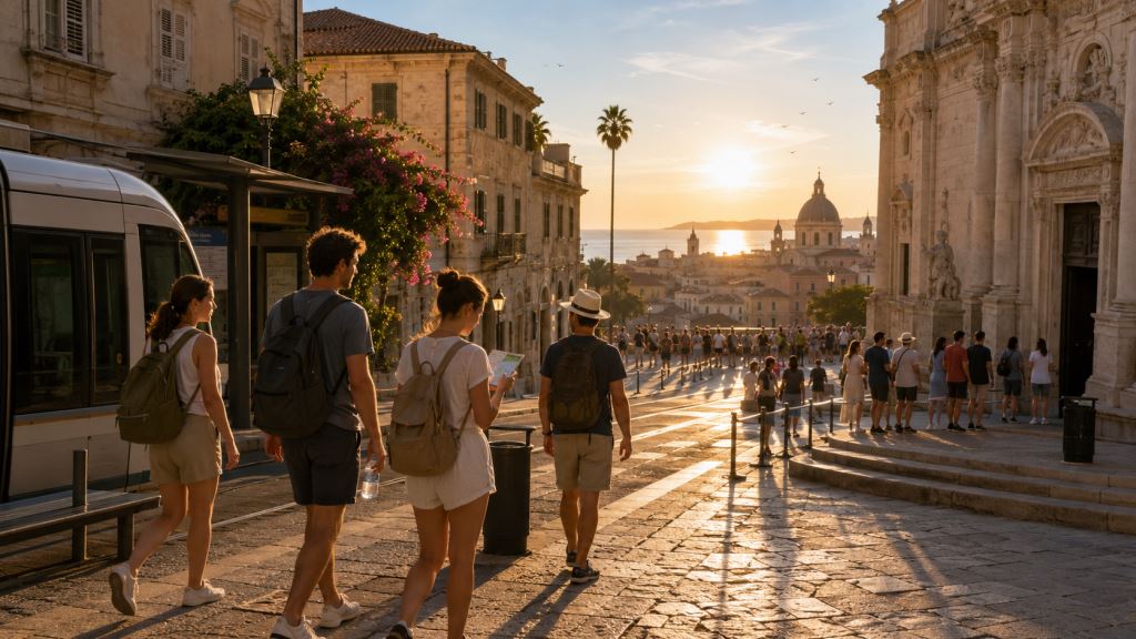 Early city sightseeing in summer heat and crowds: practical travel guide for better urban trips