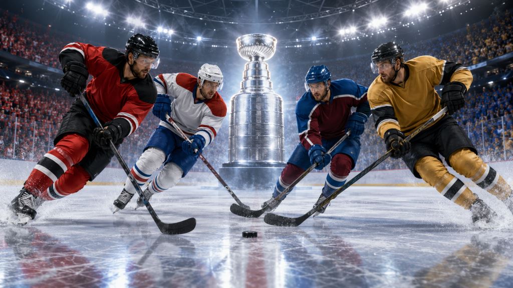 Les séries NHL arrivent en finales de conférence: Carolina, Montreal, Colorado et Vegas visent la Stanley Cup