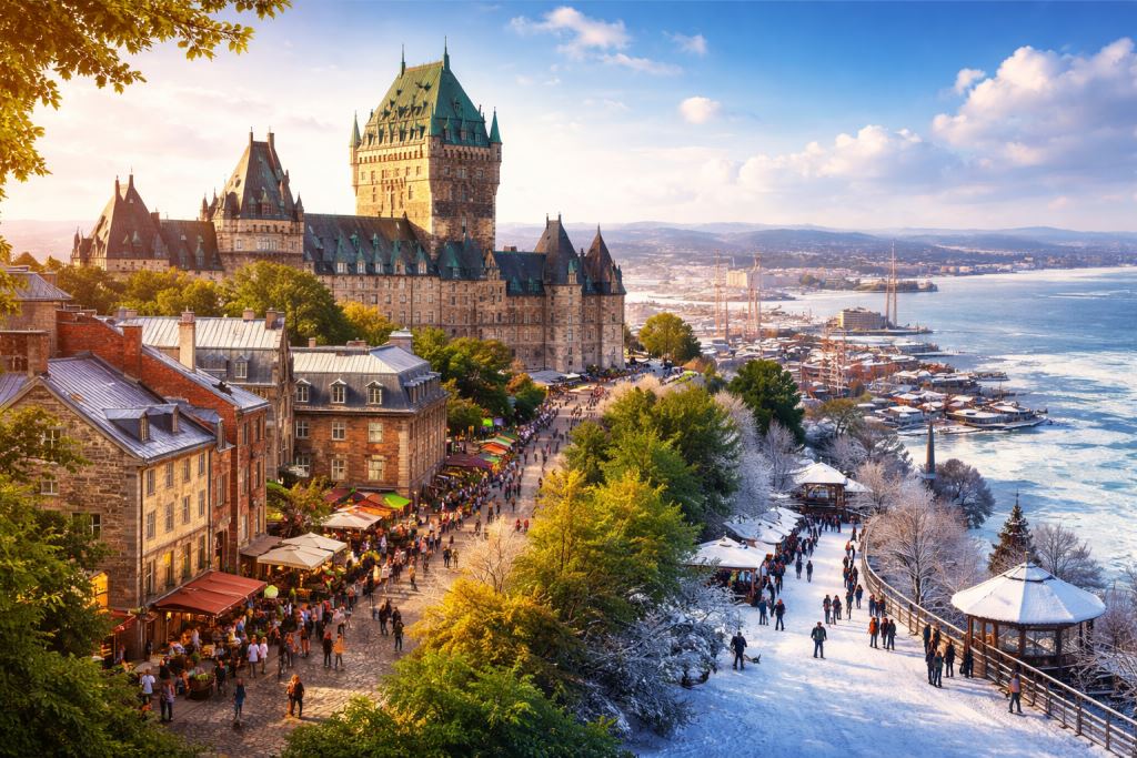Québec City en invierno y en verano: por qué la ciudad de murallas, calles de piedra y aire francés conquista a los viajeros