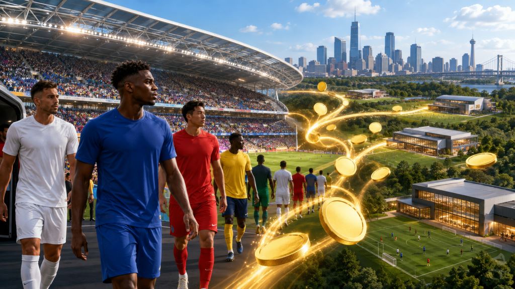 illustration IA: La FIFA versera aux clubs 355 millions de dollars pour la Coupe du monde 2026 et ses qualifications