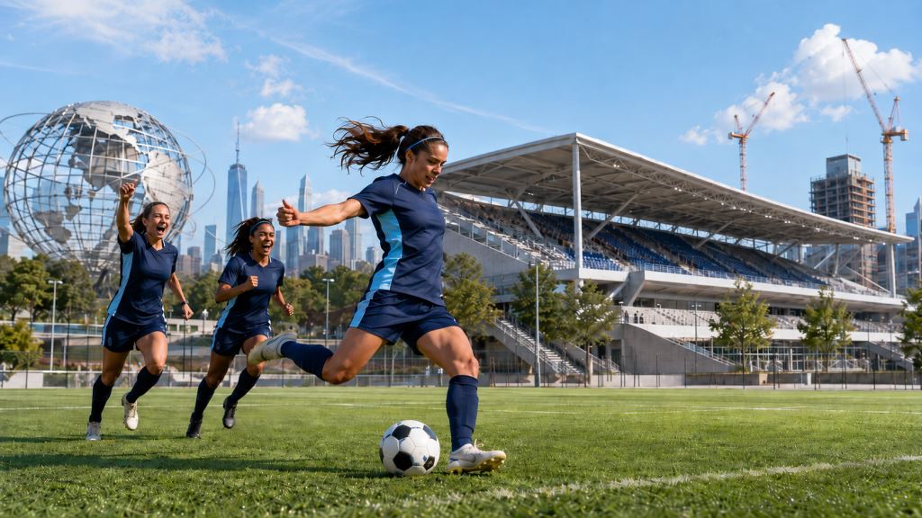 Gotham FC proche d’un départ vers le nouveau stade du NYCFC dans le Queens, tournant pour la NWSL