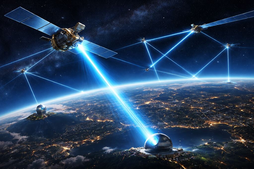 L’ESA et Kepler construisent un réseau laser en orbite : HydRON ouvre une nouvelle phase de transfert de données plus rapide et plus sûr