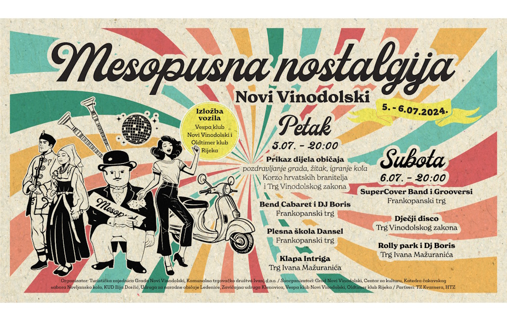 Fleischfressende Nostalgie bringt am 5. und 6. Juli Tradition und Spaß nach Novi Vinodolski