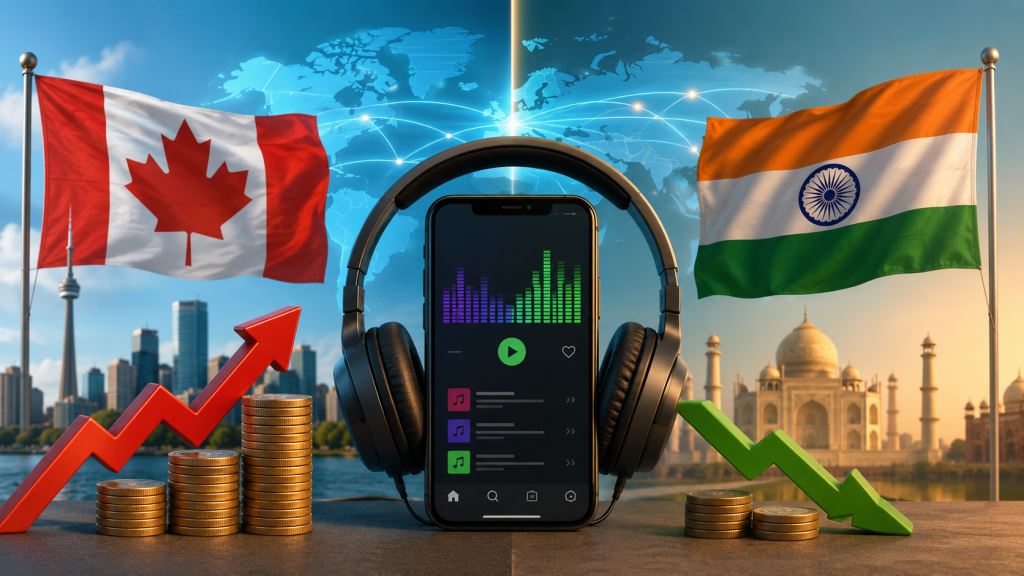 Spotify changes Premium subscription prices in Canada and India while dropping the Premium Lite plan
