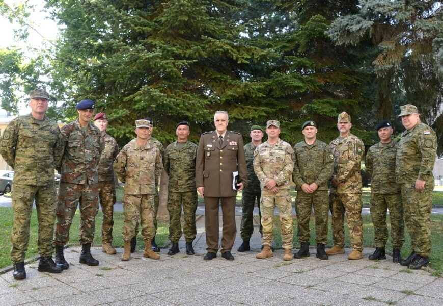 Międzynarodowy kurs dla starszych podoficerów rozpoczął się w Chorwackiej Akademii Wojskowej "Dr. Franjo Tuđman"
