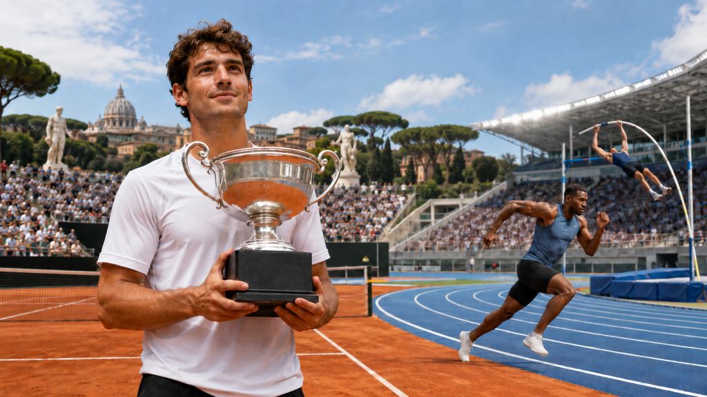 Sinner Completes Golden Masters in Rome as 2026 Diamond League Opens in China Toward Brussels Final