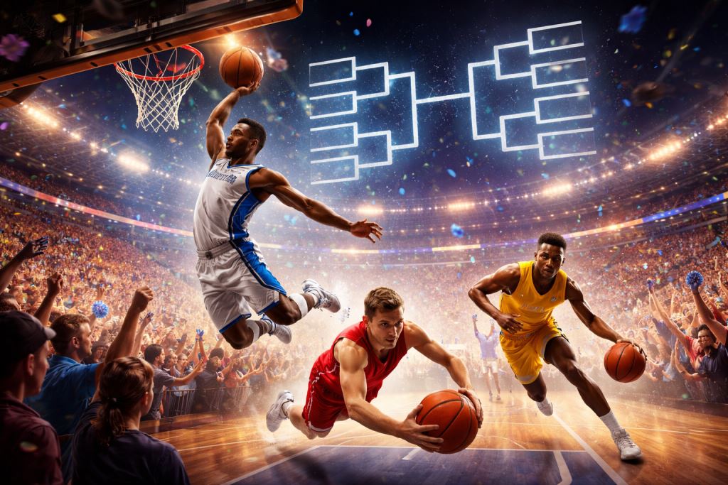 March Madness 2026 wchodzi w kluczowe dni: rozstrzygnięcie First Four zmienia drabinkę, faworytów i wyścig do Final Four