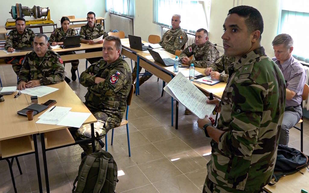 Seminario de la OTAN sobre la mejora de la educación en defensa para las fuerzas armadas del Reino de Marruecos celebrado en Croacia