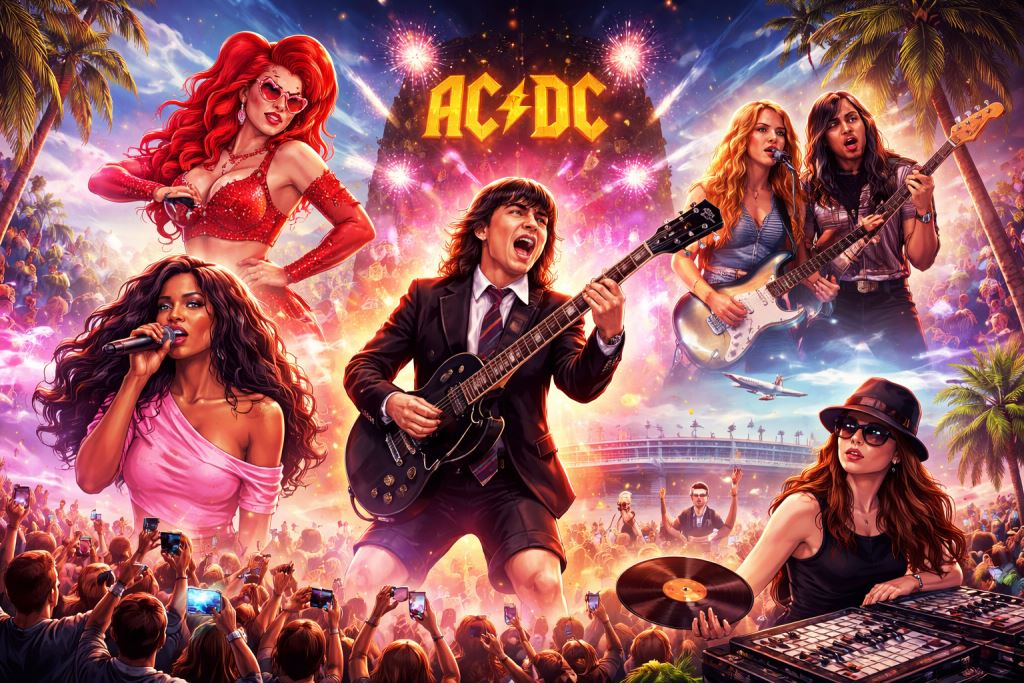 Gestern, heute, morgen in der Musik: AC/DC, Chappell Roan, SZA und Lorde im Fokus von Konzerten, Dramen und neuen Veröffentlichungen