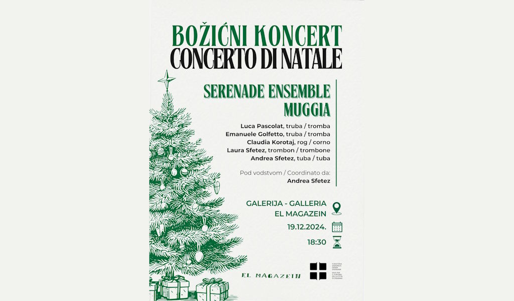 Božićni koncert Serenade Ensemblea u Galeriji El Magazein Vodnjan